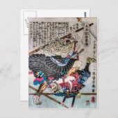 Kriegermonk Postkarte (Vorne/Hinten)