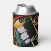 Kriegerportrait: primitive Ölentnahme Dosenkühler (Kanne Vorderseite)