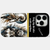 Kriegerquest mit den Geistern der Natur Case-Mate iPhone Hülle (Rückseite (Horizontal))