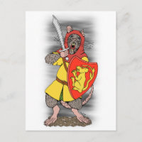 Kriegerratte mit Falchion