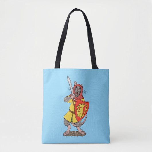 Kriegerratte mit Falchion Tasche (Vorderseite)