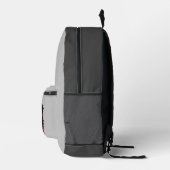 Kriegerreiten in Aquarell Bedruckter Rucksack (Rechts)