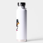 Kriegerreiten in Aquarell Trinkflasche (Links)