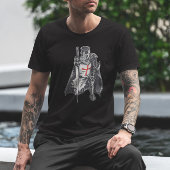 Kriegerritter im Rüstung T-Shirt