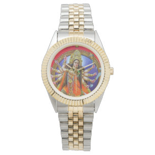 Kriegers-Göttin Durga Shakti Armbanduhr