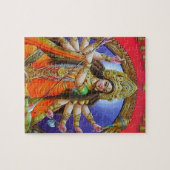 Kriegers-Göttin Durga Shakti Puzzle (Horizontal)