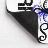 Kriegers-Kampf-starker Darmkrebs Mousepad (Ecke)