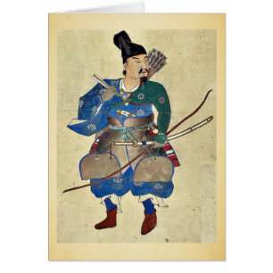 Kriegersbogenschütze Ukiyo-e.