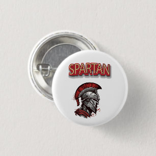 Kriegerstolz - Helm der Spartaner mit rotem Rauch Button