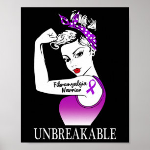 Kriegerunzerbrechliche starke Frauen Poster