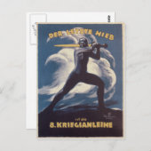 Kriegianleihe Propaganda Poster Postkarte (Vorne/Hinten)