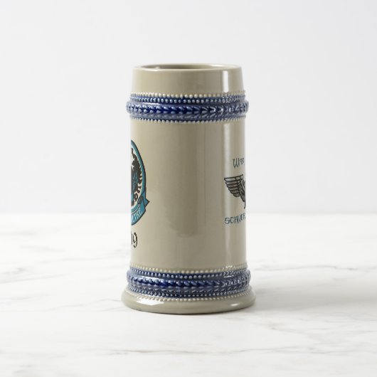 Kriegs-Adler-Tasse 1 Bierglas (Mittel)