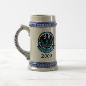 Kriegs-Adler-Tasse 1 Bierglas (Links)