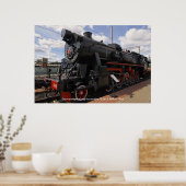 Kriegs-Lokomotive, deutsche Trophäe Kriegs-Lokomot Poster (Küche)