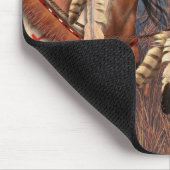 Kriegs-Pony Mousepad (Ecke)