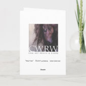 Kriegs-Pony Notecard Karte (Rückseite)