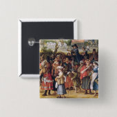 Kriegs-Szene Button (Vorne & Hinten)