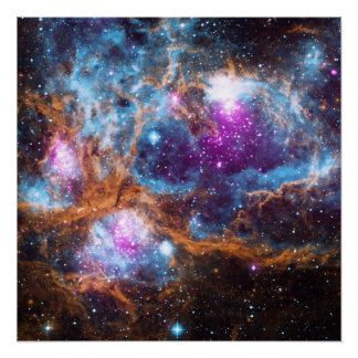 Kriegs- und Friedensnebel - NGC 6357 Poster