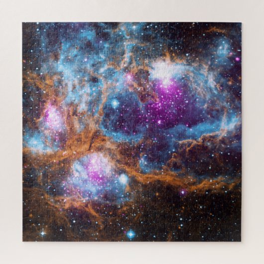Kriegs- und Friedensnebel - NGC 6357 Puzzle (Vertikal)