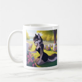 Kriegs-Witwen-Wolf  Kaffeetasse