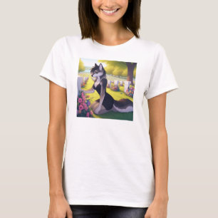 Kriegs-Witwen-Wolf  T-Shirt