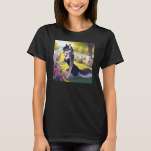 Kriegs-Witwen-Wolf T-Shirt