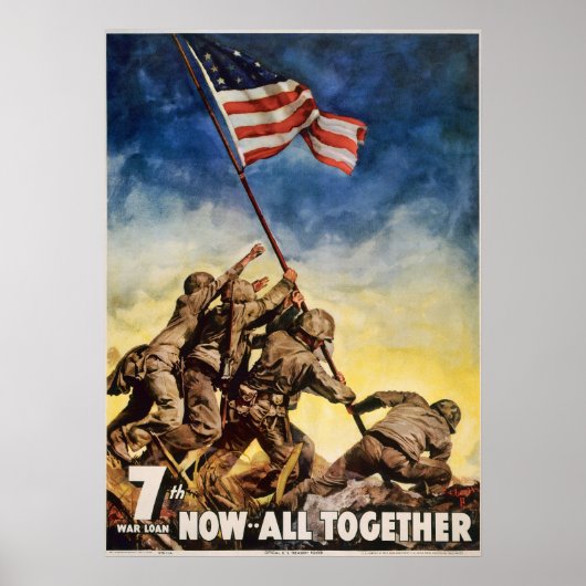 Kriegsanleihe Poster (Vorne)