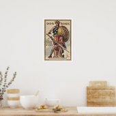 Kriegsanleihen des Zweiten Weltkriegs - Vintager P Poster (Küche)