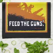 Kriegsanleihen ~ Die Waffen Gefüttert Küchentuch (Gefaltet)