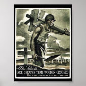 Kriegsanleihen Poster (Vorne)