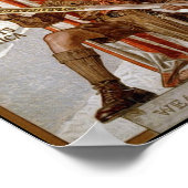 Kriegsanleihen Poster (Ecke)