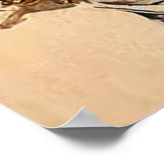 Kriegsanleihen Poster (Ecke)