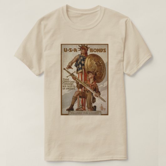 Kriegsanleihen T-Shirt (Design vorne)