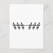 Kriegsarmut Postkarte (Vorderseite)