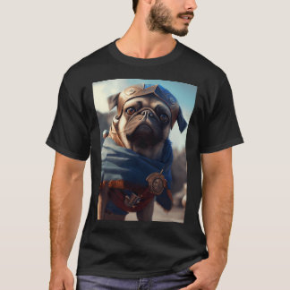 Kriegsbandit: Pug T-Shirt