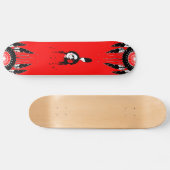 Kriegsbemalung-Skateboard Skateboard (Horizontal)