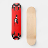 Kriegsbemalung-Skateboard Skateboard (Vorderseite)