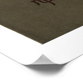 Kriegsdarlehen - Russisches WWI-Poster (Grenze) Poster (Ecke)