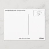 Kriegsdenkmal Canberra Postkarte (Rückseite)