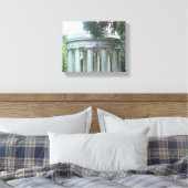 Kriegsdenkmal District of Columbia Leinwanddruck (Insitu (Schlafzimmer))