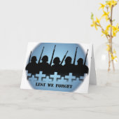 Kriegsdenkmal-Karte personalisiert, damit wir kein Karte (Gelbe Blume)