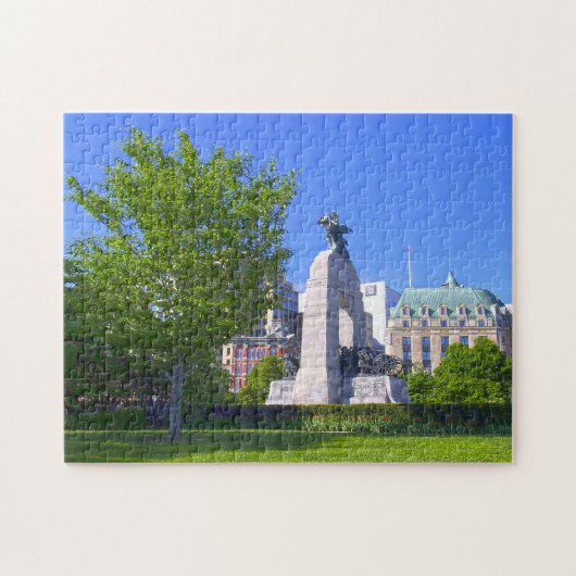 Kriegsdenkmal Ottawa Kanada. Puzzle (Horizontal)