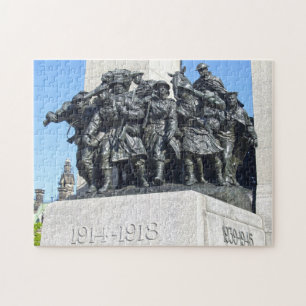 Kriegsdenkmäler eins und zwei Ottawa Kanada. Puzzle