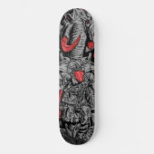 Kriegselementar Skateboard (Vorderseite)
