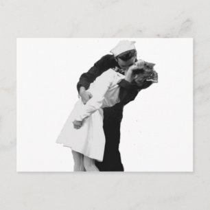 Kriegsende Kiss Postkarte
