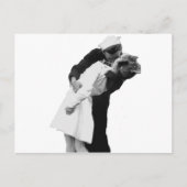 Kriegsende Kiss Postkarte (Vorderseite)