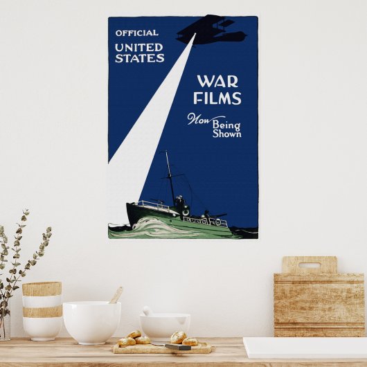 Kriegsfilme Poster (Küche)