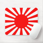 Kriegsflagge der Kaiserlichen Japanischen Armee Mousepad (Mit Mouse)