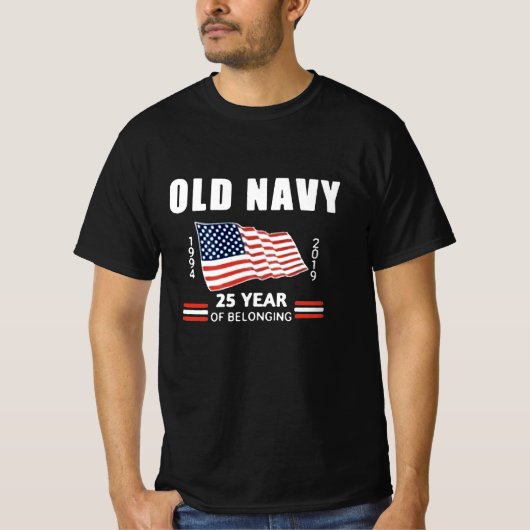 Kriegsflagge der US-Marine T-Shirt (Vorderseite)