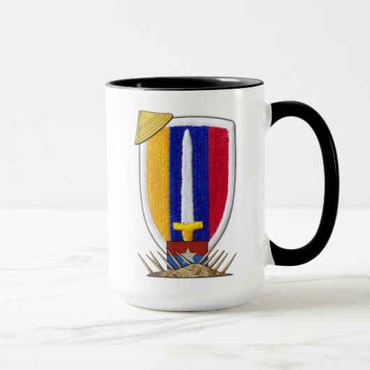 Kriegsflecken-Veteranentierärzte USARV Armee Tasse (Rechts)